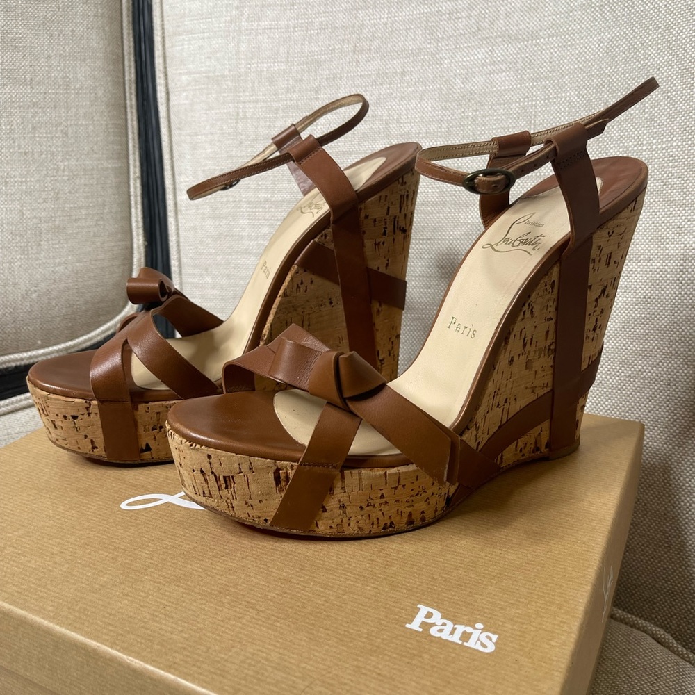 Christian Louboutin Wedge Sandals